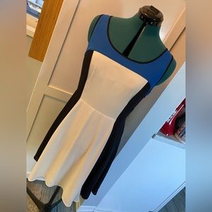 Y2K Colorblock Dress